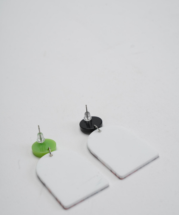 گوشواره زنانه قلم فلزی مدل earringplexi44