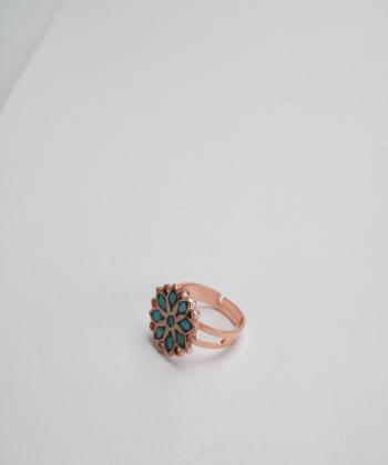 انگشتر زنانه قلم فلزي مدل ringfirooze01