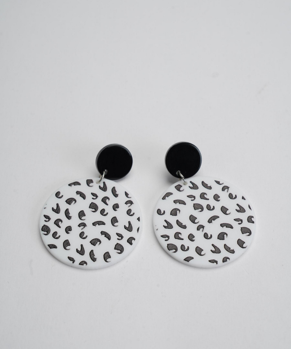 گوشواره زنانه قلم فلزی مدل earringplexi40