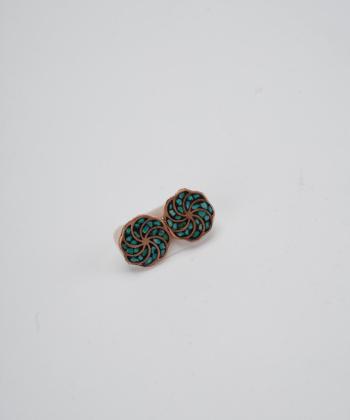 گوشواره زنانه قلم فلزي مدل earringfiroze02