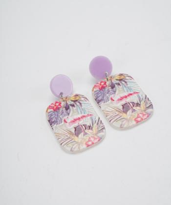 گوشواره زنانه قلم فلزي مدل earringplexi33