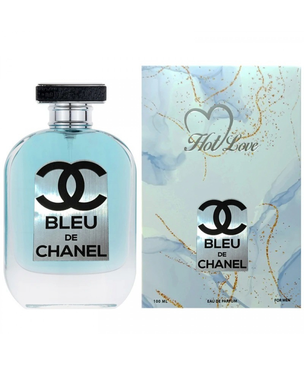 ادوپرفیوم مردانه هات لاو مدل Blue De Chanel حجم 100 میلی لیتر