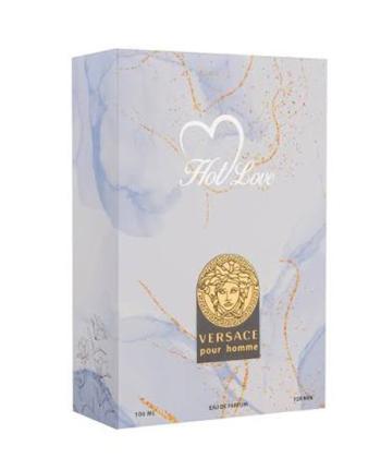 ادوپرفیوم مردانه هات لاو مدل Versace Pour Homme حجم 100 میلی لیتر