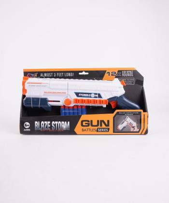 تفنگ تير فومي blaze storm سبز و سفيد كيكو مدل Z1158-1A