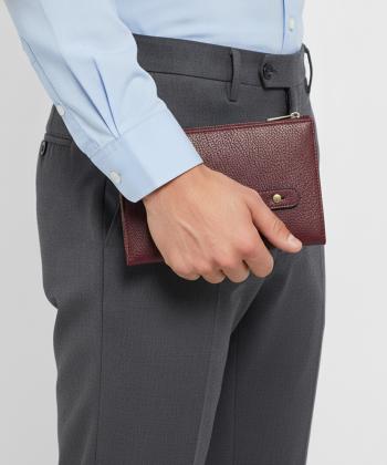 کیف پاسپورتی چرم طبیعی نوین چرم Novin Leather مدل 935