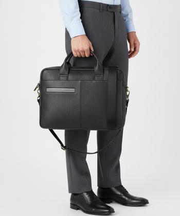 کیف اداری چرم طبیعی نوین چرم Novin Leather مدل آلبرو