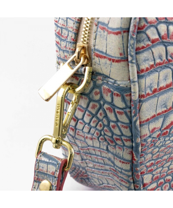 کیف کراس بادی زنانه چرم طبیعی منط مدل f142