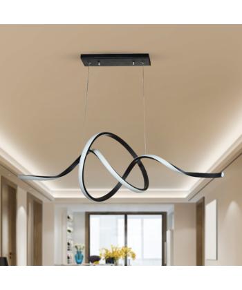 لوستر آویز چشمه نور کد LB6377/1BK