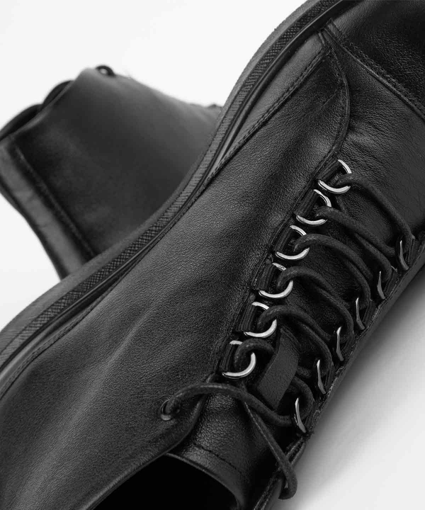 نیم بوت مردانه چرم دنیلی Daniellee  مدل Ariom Bootie MC Lace