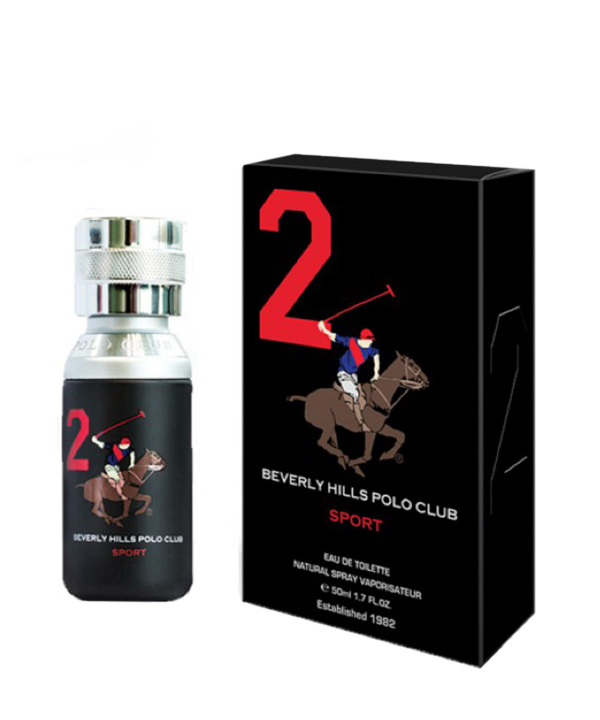 ادوتویلت مردانه بورلی هیلز پولو کلاب Beverly Hills Polo Club مدل Two حجم 100 میلی‌لیتر همراه با هدیه