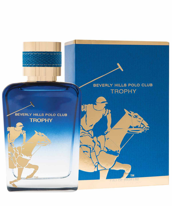 ادوپرفیوم مردانه بورلی هیلز پولو کلاب Beverly Hills Polo Club مدل Trophy حجم 100 میلی‌لیتر با هدیه
