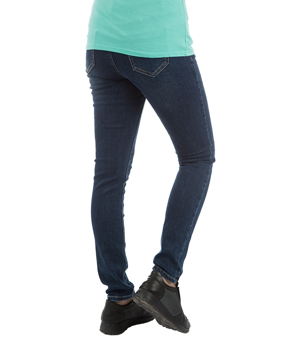 شلوار زنانه جین راسته آبی تیره جین وست Jeanswest
