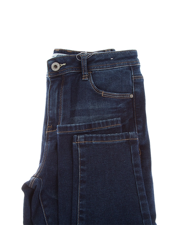 شلوار زنانه جین جذب سرمه ای جین وست Jeanswest