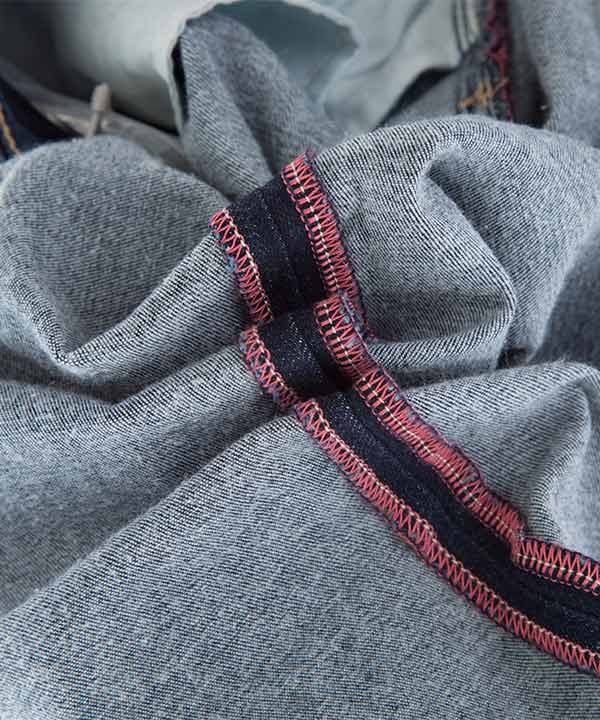 شلوار زنانه جین جذب آبی تیره جین وست Jeanswest