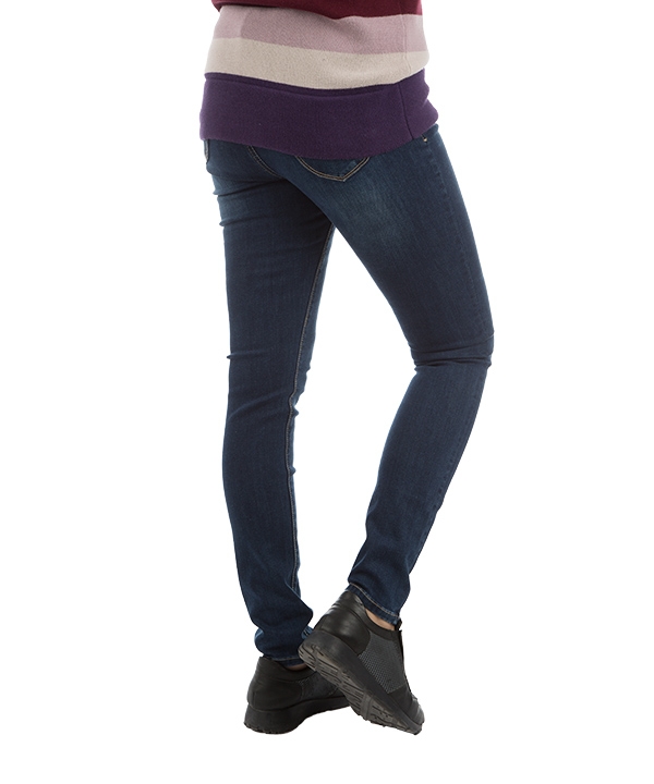 شلوار زنانه جین جذب آبی تیره جین وست Jeanswest