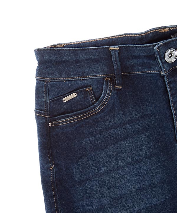 شلوار زنانه جین جذب آبی تیره جین وست Jeanswest