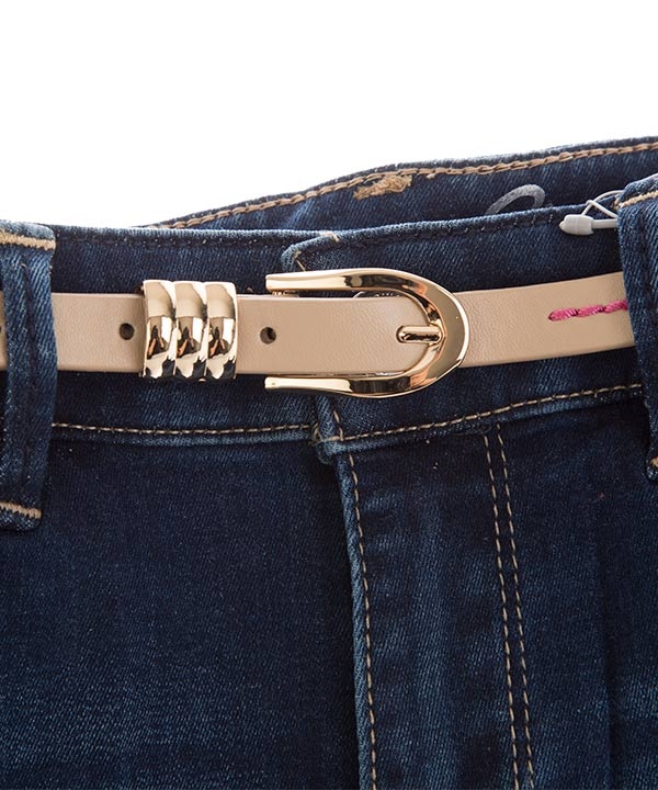 شلوار زنانه جین جذب آبی تیره جین وست Jeanswest