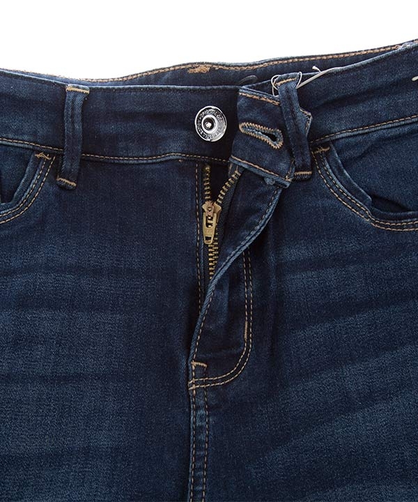 شلوار زنانه جین جذب آبی تیره جین وست Jeanswest