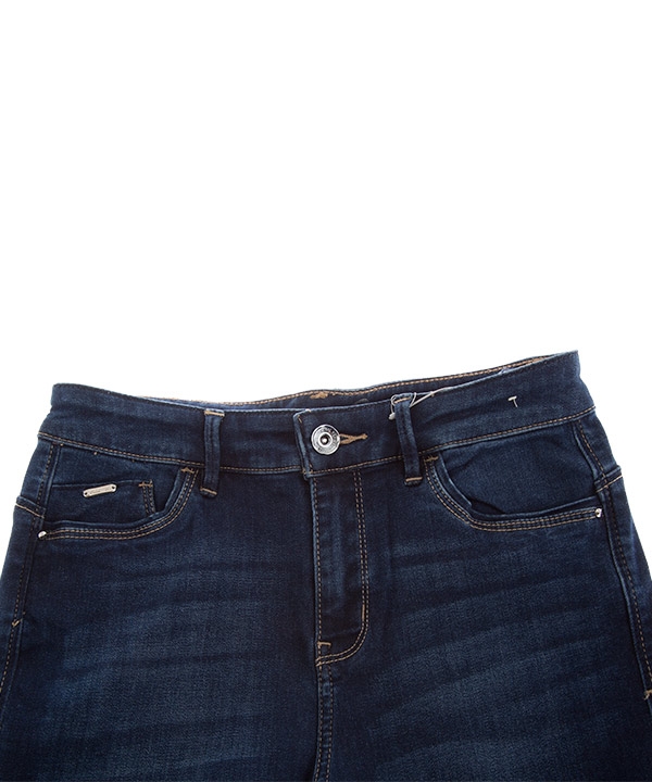 شلوار زنانه جین جذب آبی تیره جین وست Jeanswest