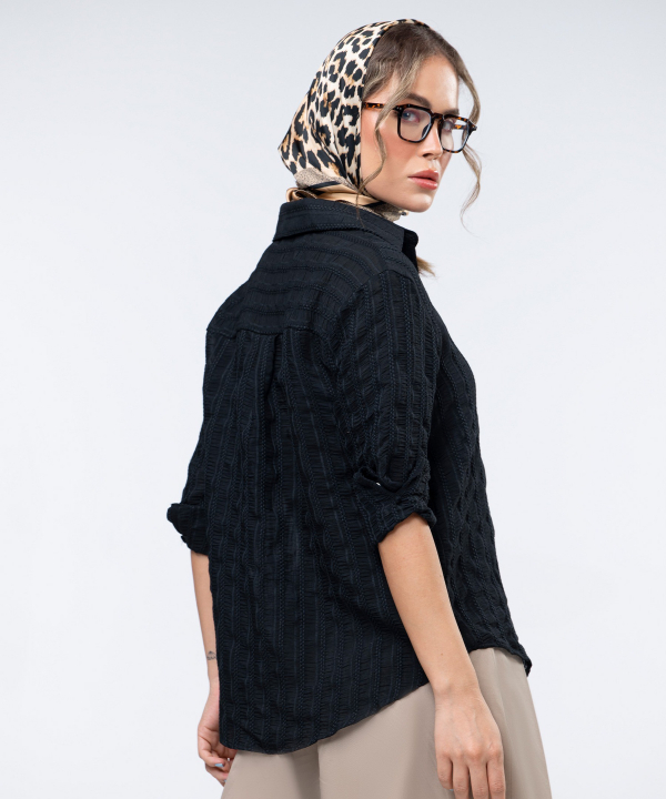 شومیز آستین بلند زنانه هوکانی مدل 50241