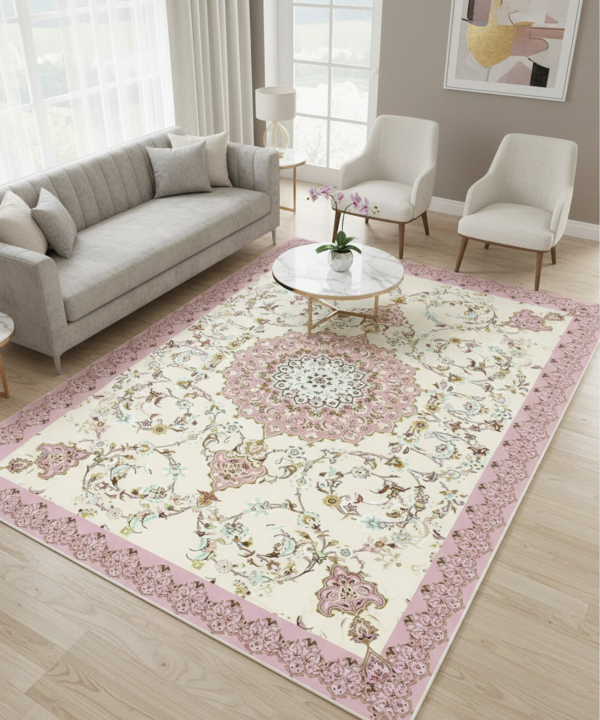 فرش ماشینی مستطیل بریلنت مدل HJ11761 ابعاد 300x190 سانتی متر