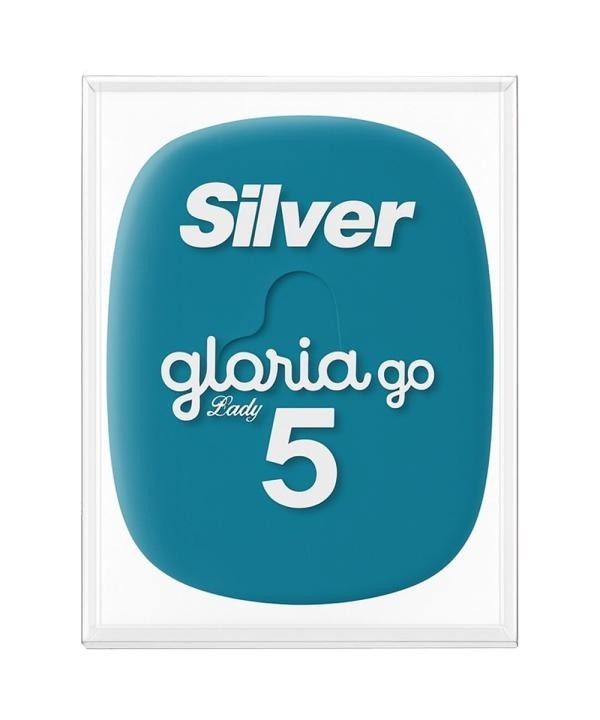 خودتراش زنانه سيلور مدل Gloria5 GO دسته با 3 تيغ يدك و هاردكيس