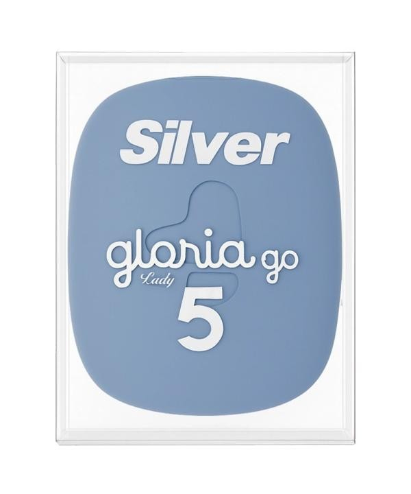 خودتراش زنانه سيلور مدل Gloria5 GO دسته با 3 تيغ يدك و هاردكيس