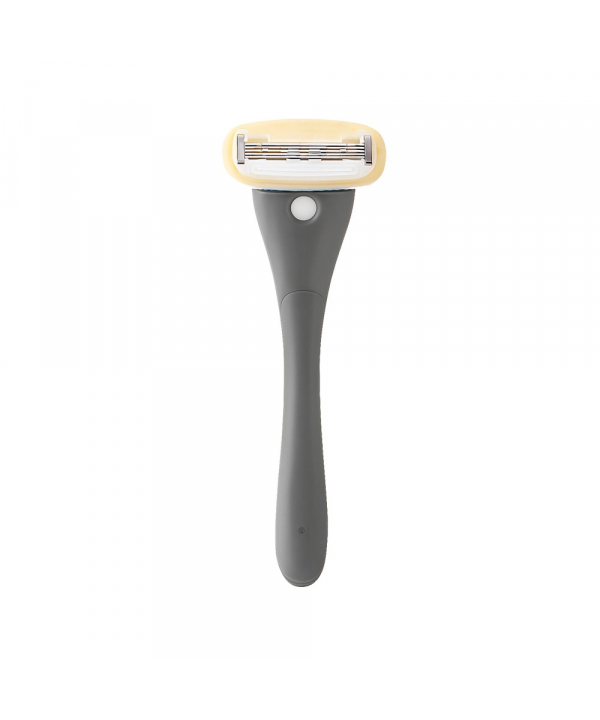 تیغ اصلاح سیستم 5 لبه زنانه Gloria5 دسته با 2 تیغ یدک و سیلیکون کیس