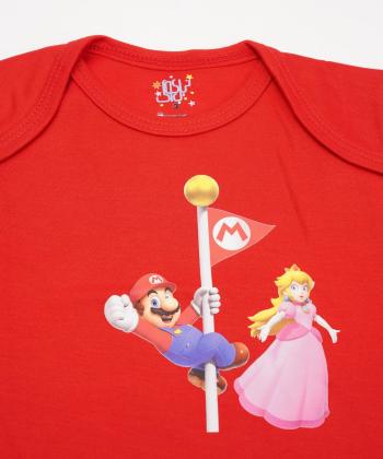 بادي نوزادي آستين كوتاه بچگانه نيل كوك مدل Mario5