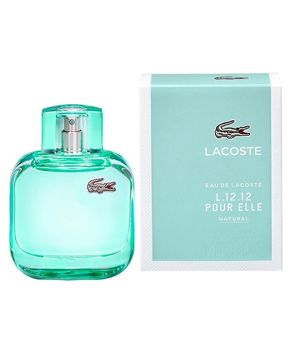 ادوتویلت زنانه لاگوست مدل L.12.12 Pour Elle Natural حجم 90 میلی لیتر
