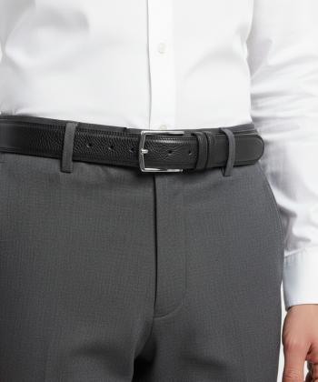 کمربند مردانه چرم طبیعی نوین چرم Novin Leather مدل BT0642