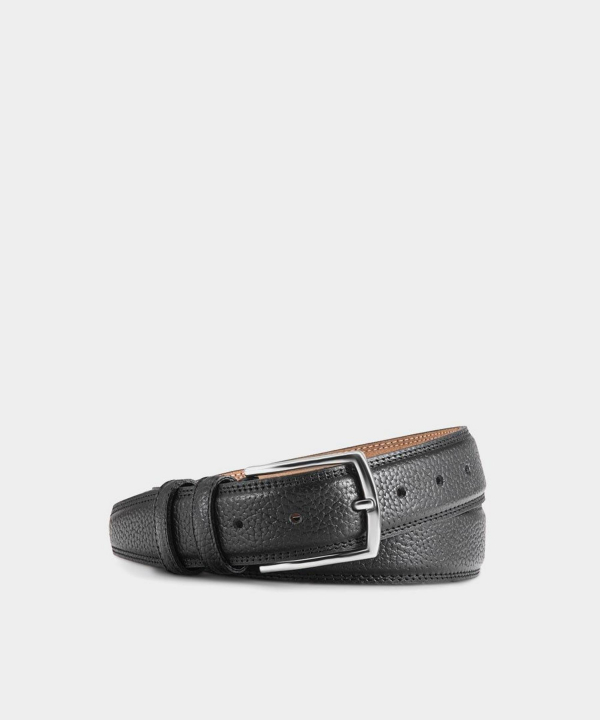 کمربند مردانه چرم طبیعی نوین چرم Novin Leather مدل BT0642