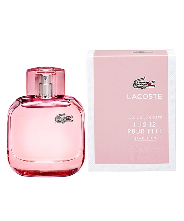 ادوتویلت زنانه لاگوست مدل Eau de lacoste L.12.12 Pour Elle Sparkling حجم 90 میلی لیتر