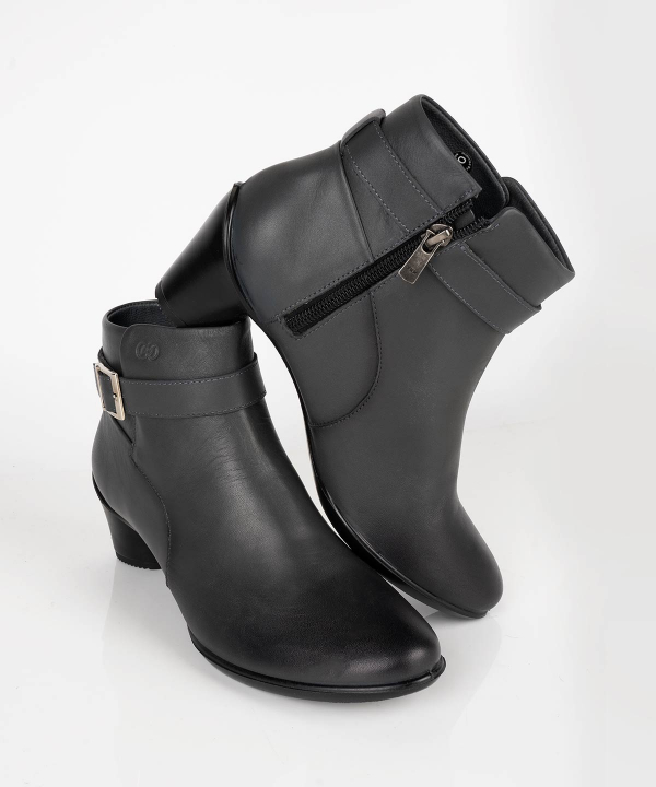 نیم بوت چرم زنانه دنیلی Daniellee مدل Amitis 65 Bootie LC