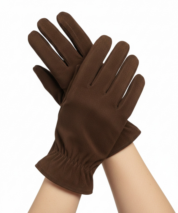 دستکش زنانه زنانه چرم طبیعی چرم مشهد Mashad Leather مدل R0192