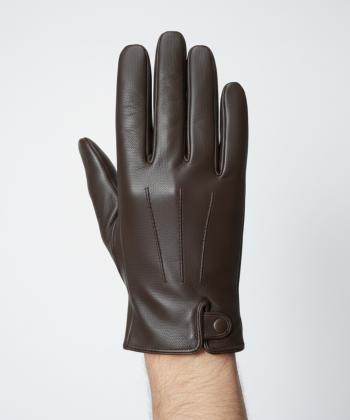 دستکش چرم طبیعی مردانه چرم مشهد مدل R0541