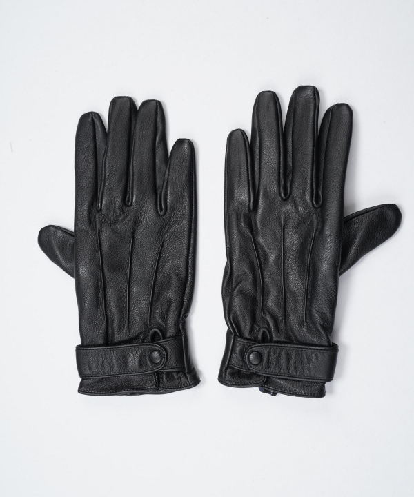 دستکش مردانه چرم طبیعی چرم مشهد Mashad Leather مدل R0542