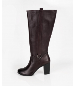 بوت پاشنه دار زنانه چرم طبیعی دنیلی Daniellee مدل Arta HC Boot