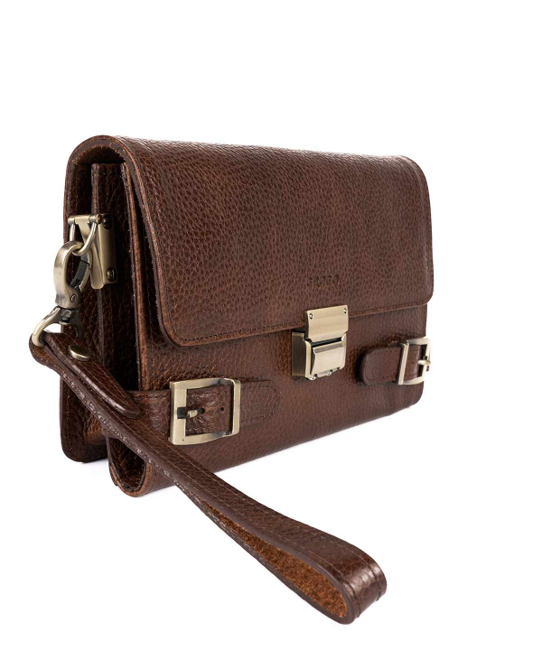 کیف پاسپورتی مردانه چرم طبیعی چرم کروکو Croco Leather مدل پاشا