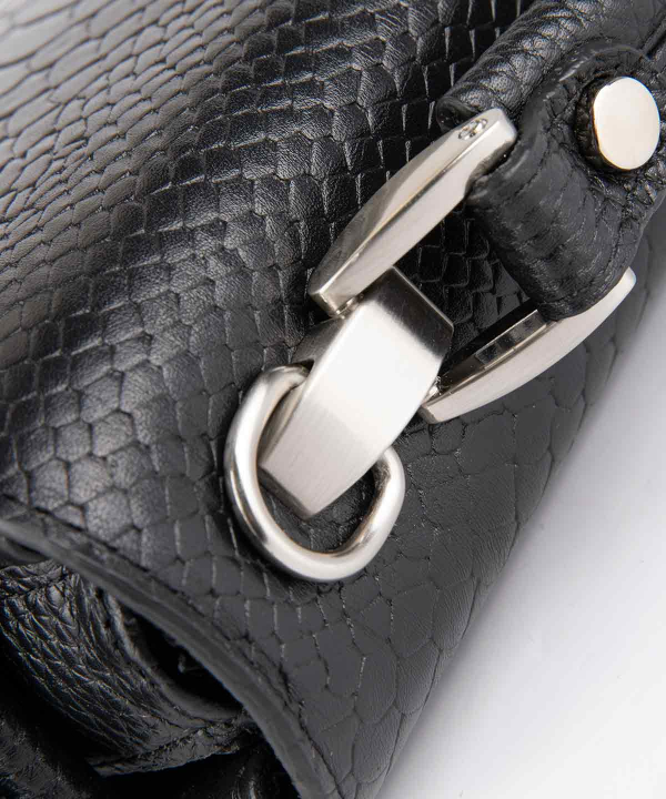 کیف دوشی مردانه چرم کروکو Croco Leather مدل راشین