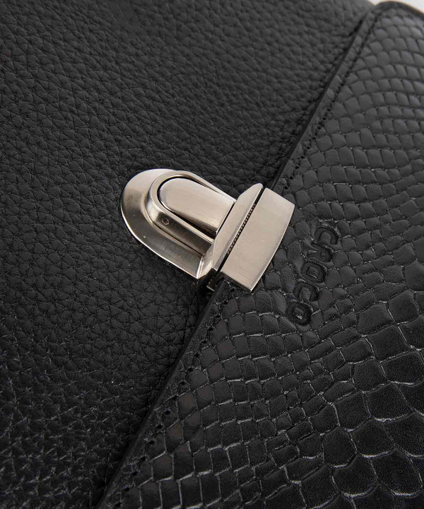 کیف دوشی مردانه چرم کروکو Croco Leather مدل راشین
