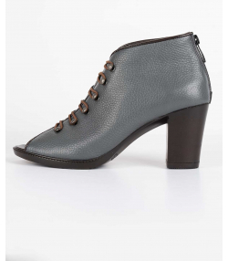 کفش پاشنه بلند زنانه چرم طبیعی شهر چرم Leather City مدل SL314