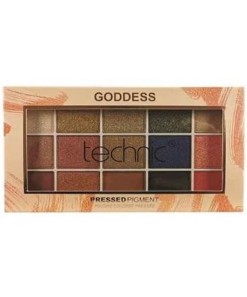 پالت سايه 15 رنگ تكنيك مدل Goddess