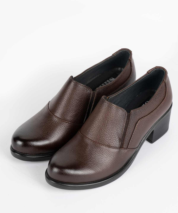 کفش اداری چرم طبیعی زنانه شیفر مدل 5332A