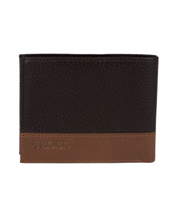 کیف پول مردانه چرم طبیعی چرم کروکو Croco Leather مدل سانرموی