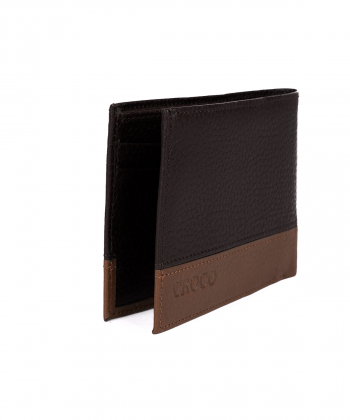 کیف پول مردانه چرم طبیعی چرم کروکو Croco Leather مدل سانرموی