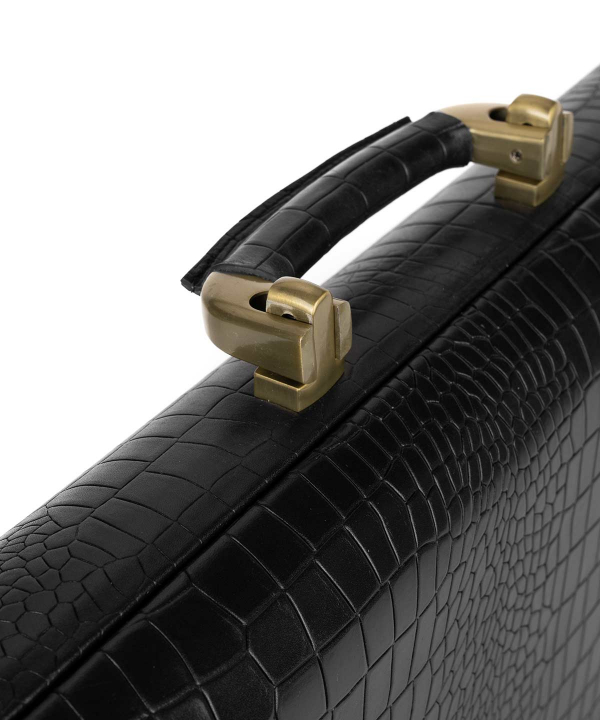 کیف سامسونت مردانه چرم کروکو Croco Leather مدل رویال آمریکایی