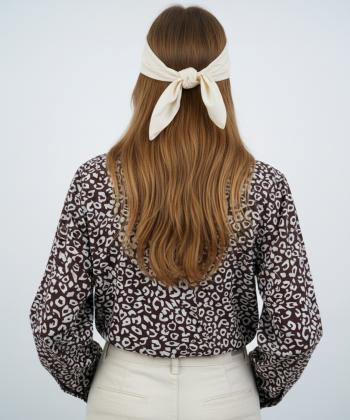 شوميز زنانه ساتين مدل W2160