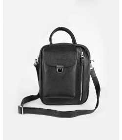کیف دوشی مردانه چرم طبیعی چرم کروکو Croco Leather مدل ادریس