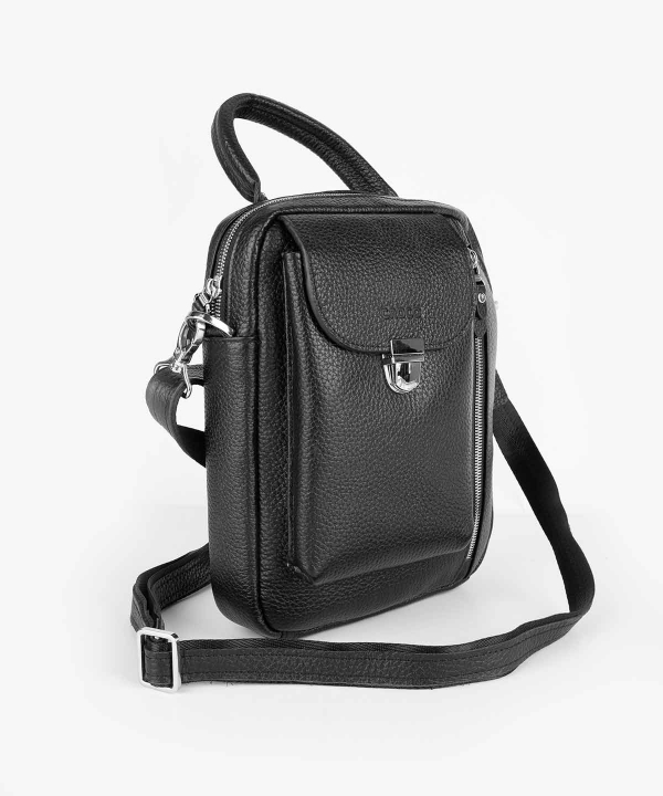 کیف دوشی مردانه چرم کروکو Croco Leather مدل ادریس